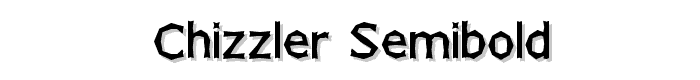 Chizzler SemiBold font